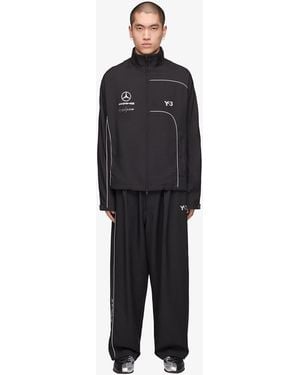 Y-3 Pants X Mercedes-Amg Petronas Formula One Team Track Pants - Black