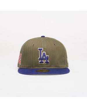 KTZ 59Fifty Mlb American Herringbone Los Angeles Dodgers - Green