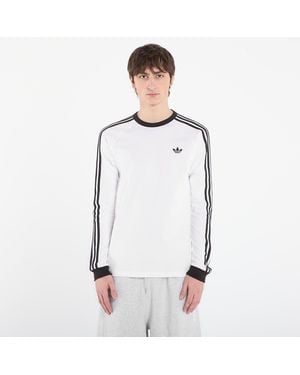 adidas Originals T-Shirt Adidas 3S Ls Tee - White