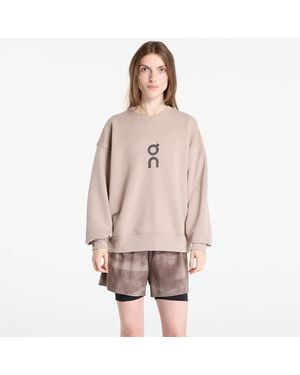 On Shoes Sweatshirt Club Crew - Braun