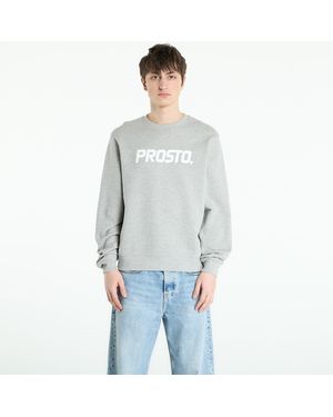 Prosto. Felpa Crewneck Old Logo - Grigio