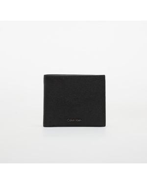 Calvin Klein Saffiano Ew Billfold - Nero