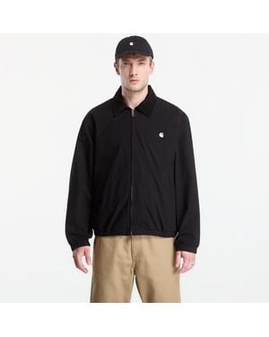 Carhartt Jacke Madison Ripstop Jacket Wax Garment Dyed - Schwarz