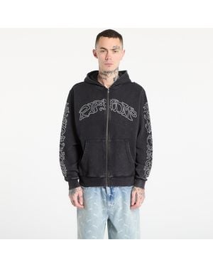 RIPNDIP Sweatshirt pretty flacko zip hoodie black/ charcoal s - Noir