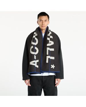 A_COLD_WALL* Typographic Scarf - Black