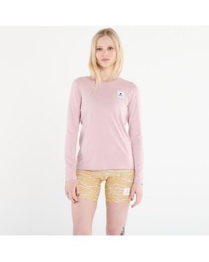 Saysky T-Shirt W Clean Pace Long Sleeve - Pink