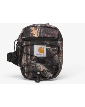 Carhartt Tasche Kickflip Shoulder Bag Camo Feather Tree - Schwarz