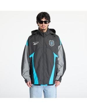Reebok Veste x botter ltd summer bench jacket grey/ aqua blue l - Bleu