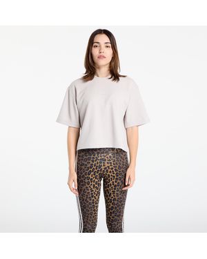 adidas Originals T-Shirt Adidas Yoga Motion Waffle T-Shirt - Grau