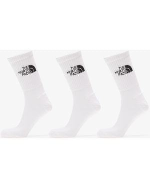 The North Face Everyday Standard Crew Sock 3-Pack - White