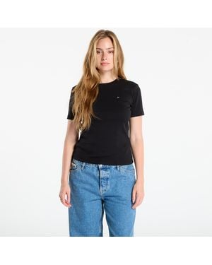 Tommy Hilfiger Maglietta Slim Cody C-Nk Ss - Nero