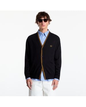 Fred Perry Trui Classic Cardigan - Zwart
