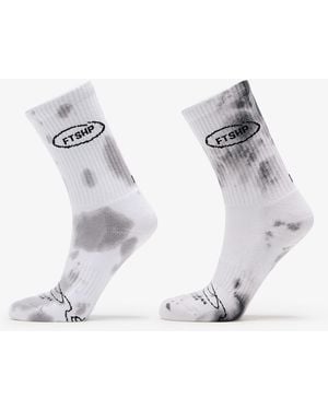 FTSHP Socken Footshop Basic Crew Socks 2-Pack - Weiß