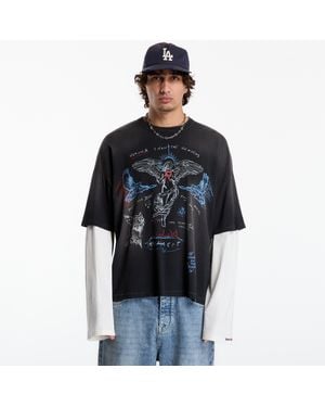 Represent T-shirt heavier than the heavens ls t-shirt unisex s - Noir