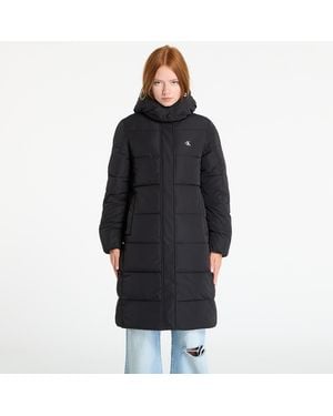 Calvin Klein Jacket Jeans Monologo Non-Down Jacket - Black
