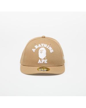A Bathing Ape X New Era 59Fifty Low Profile Cap - Natural