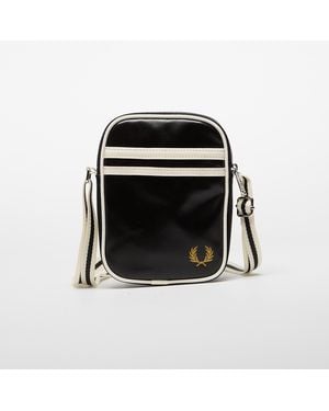 Fred Perry Sac classic small side bag black/ ecru universal - Noir