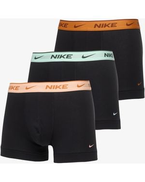 Nike Boxers Essential Cotton Stretch Trunk 3-Pack - Zwart