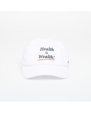 Sporty & Rich Mütze Health Is Wealth Hat - Weiß