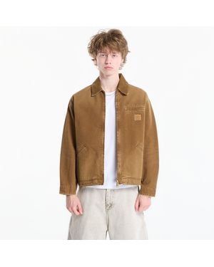 Carhartt Jas Og Detroit Jacket Hamilton/ Hamilton Destroy Wash - Bruin