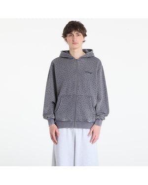 RIPNDIP Sweatshirt Ripngems Zip Up Hoodie - Gray
