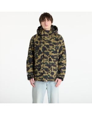 A Bathing Ape Jacket 1St Camo Shark Snowboard Jacket M - Green