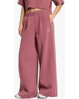 adidas Originals Pants Adidas Sst 2.0 Long Trackpant Quiet Crimson/ Wonder Oxide - Red