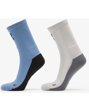 On Shoes Cazini Trai Sock High 2-Pack Gacier/ Dust - Blu