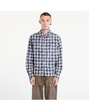 Dime Shirt Plaid Flannel Shirt - Blue