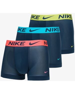 Nike Dri-Fit Adv Micro Trunk 3-Pack - Blu