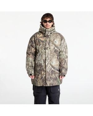 Nike Veste flight therma-fit down parka medium olive/ black/ sail m - Marron