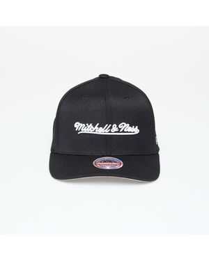 Mitchell & Ness Cap Branded Script Stretch Snapback - Black