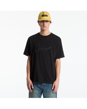 KENZO T-Shirt Gots Signature Classic T-Shirt - Zwart