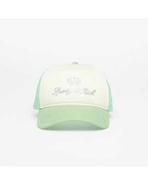 Sporty & Rich Mütze Juicy Crown Trucker Hat/ Sage - Grün