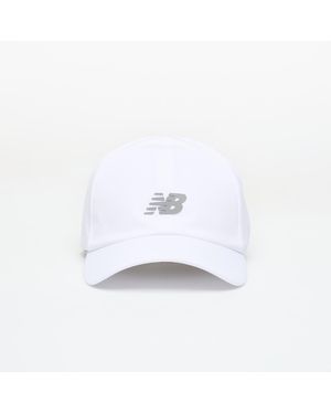 New Balance Pet 5 Panel Performance Hat V2 - Wit