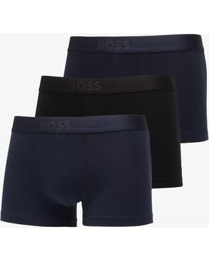 BOSS Boxershorts -B-Trunk 3-Pack Boss One D - Blau