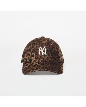 KTZ Mütze 9Forty Mlb Cosy Leopard New York Yankees - Braun