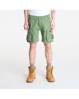 Alpha Industries Korte Broek Flying Tigers Shorts - Groen