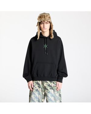 Marcelo Burlon Sweatshirt County Goth Boxy Hoodie/ Deep - Schwarz