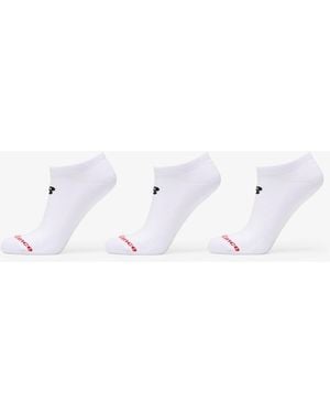 New Balance Everyday No Show Socks 3-Pack - Wit