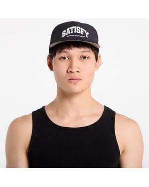 Satisfy Cap Flitesilk 5 Panel Pinch Cap - Black