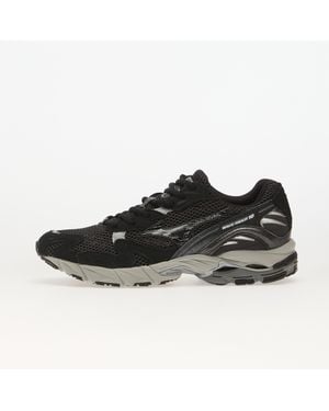 Mizuno Sneakers Wave Rider 10 Suede Sand/ Harbor Mist - Nero