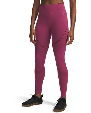 Under Armour Vanish Seamless Leggings Fuchsia Dusk Dark Dark - Red
