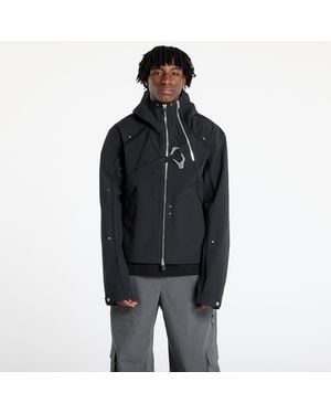HELIOT EMIL Jacket Moire Technical Jacket - Black