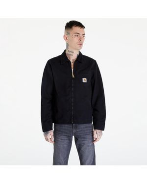 Carhartt Jacke detroit jacket unisex black/ black aged canvas xs - Schwarz