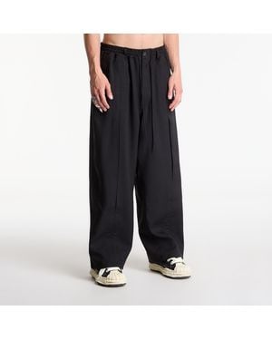 Y-3 Pants Sport Uniform Box Pleated Pants - Black