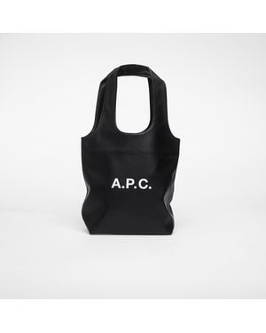 A.P.C. Sac ninon small tote bag universal - Noir