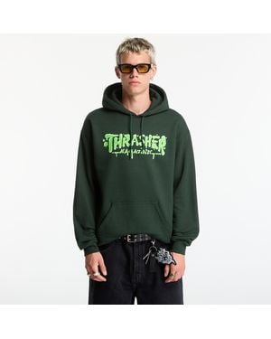 Thrasher Sweatshirt Wet Paint Hoodie - Green