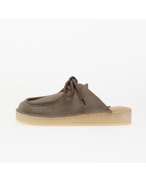 Clarks Sneakers Dsrtnomad Mule/ Sage Suede Eur - Marrone