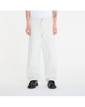 Dickies Pants Selvedge Double Knee Deni - White